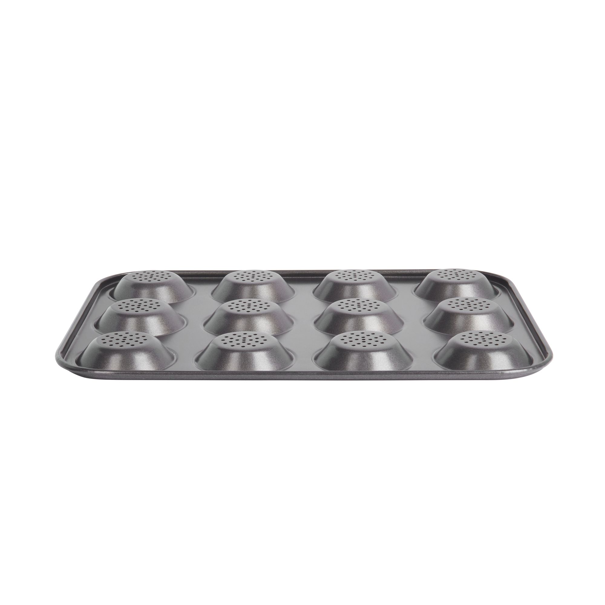 MasterCraft Crusty Bake Shallow Baking Pan 12 Cup
